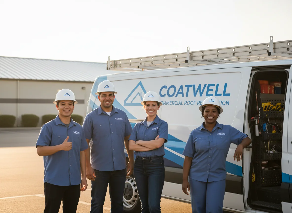 Commercial roof coating company in Dieterich, IL